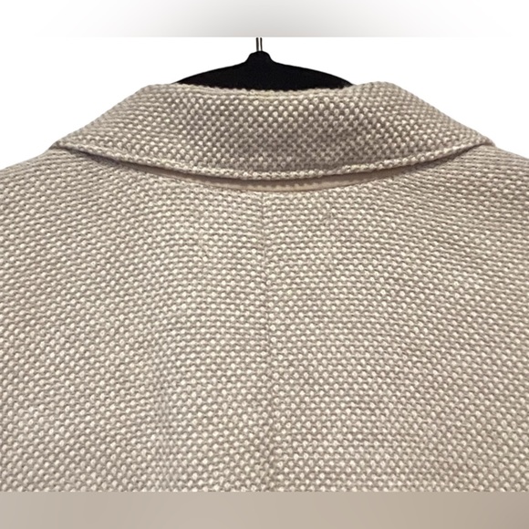 Falconeri Women’s COTTON Blazer Jacket Beige Neutral 2 Button Unlined  Cuffs - Picture 10 of 11